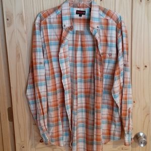 Men's long sleeve button down